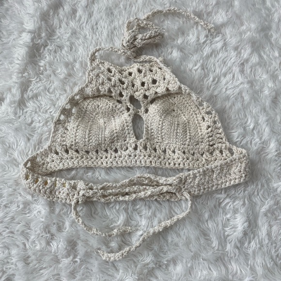Alix Pinho Crochet Halter (RARE FIND!) - Picture 2 of 8